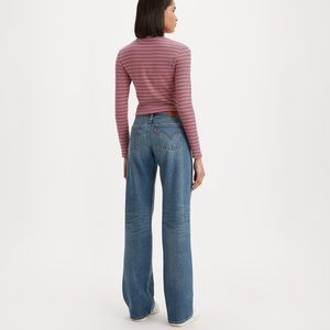 NWT Levi’s low loose jeans in the “good life” wash (dark wash)